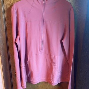 EUC Zyia Mauve Pocket 1/2 Zip Pullover XXXXL